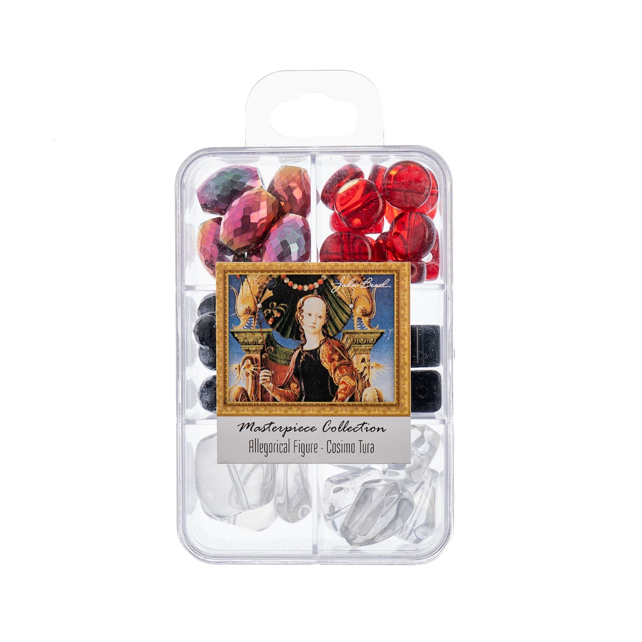 John Bead Masterpiece Collection Glass Bead Box Mix
